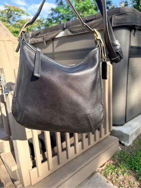 2000 Vintage Coach Andrea Zip 9204 Large Crossbody - USA Made